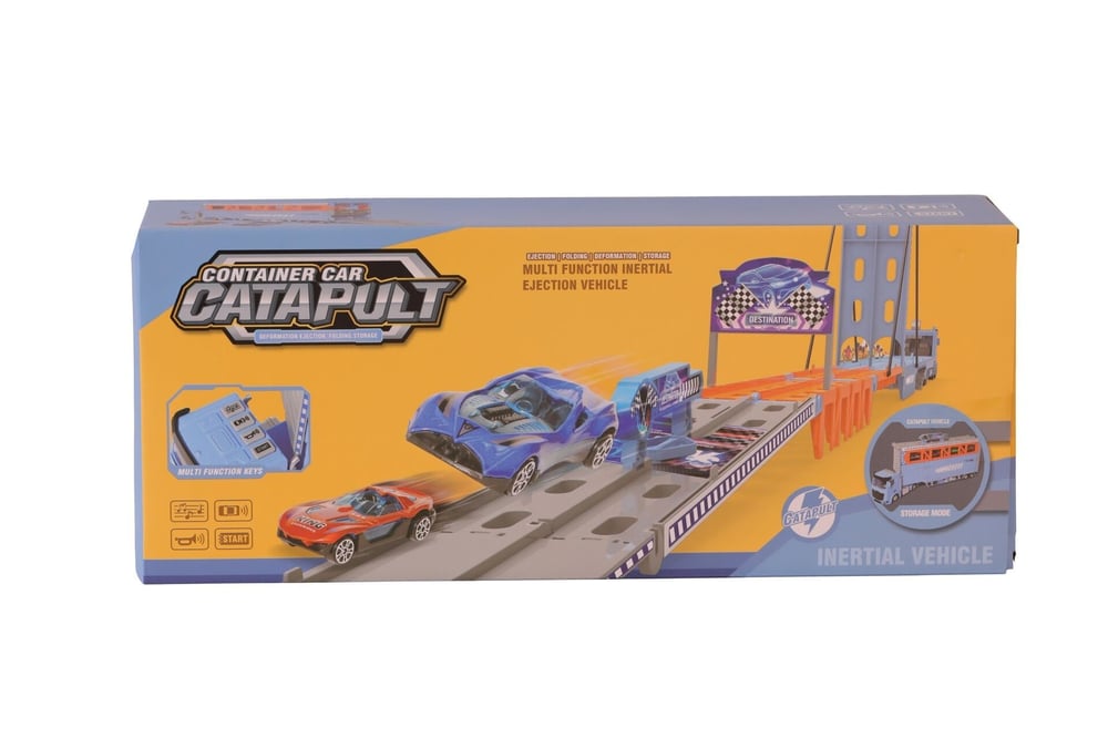 Oyuncak Konteynır Metal Araba Set 9909