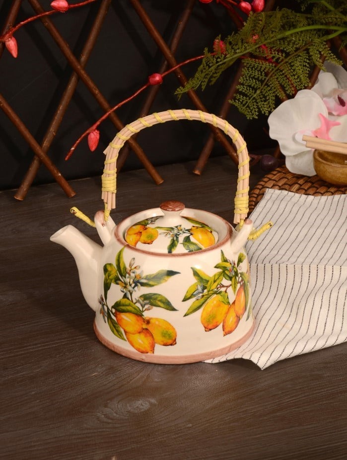 Paçi Mulan Bambu Saplı Porselen Demlik 800503