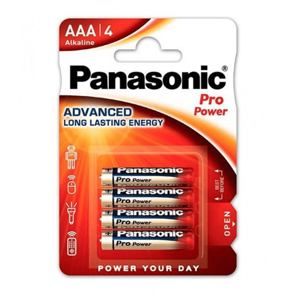 Panasonic Pro 1,5v İnce Pil 4lü Kartela