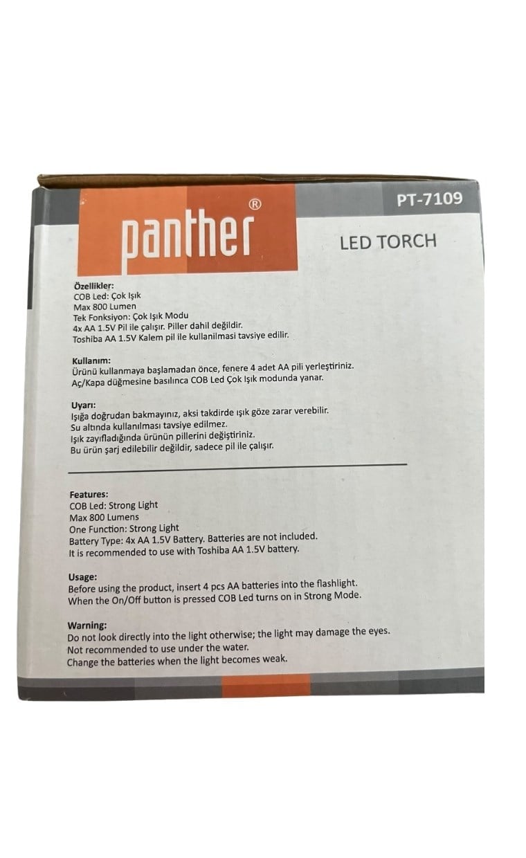 Panther El Feneri Yeşil Pt-7109