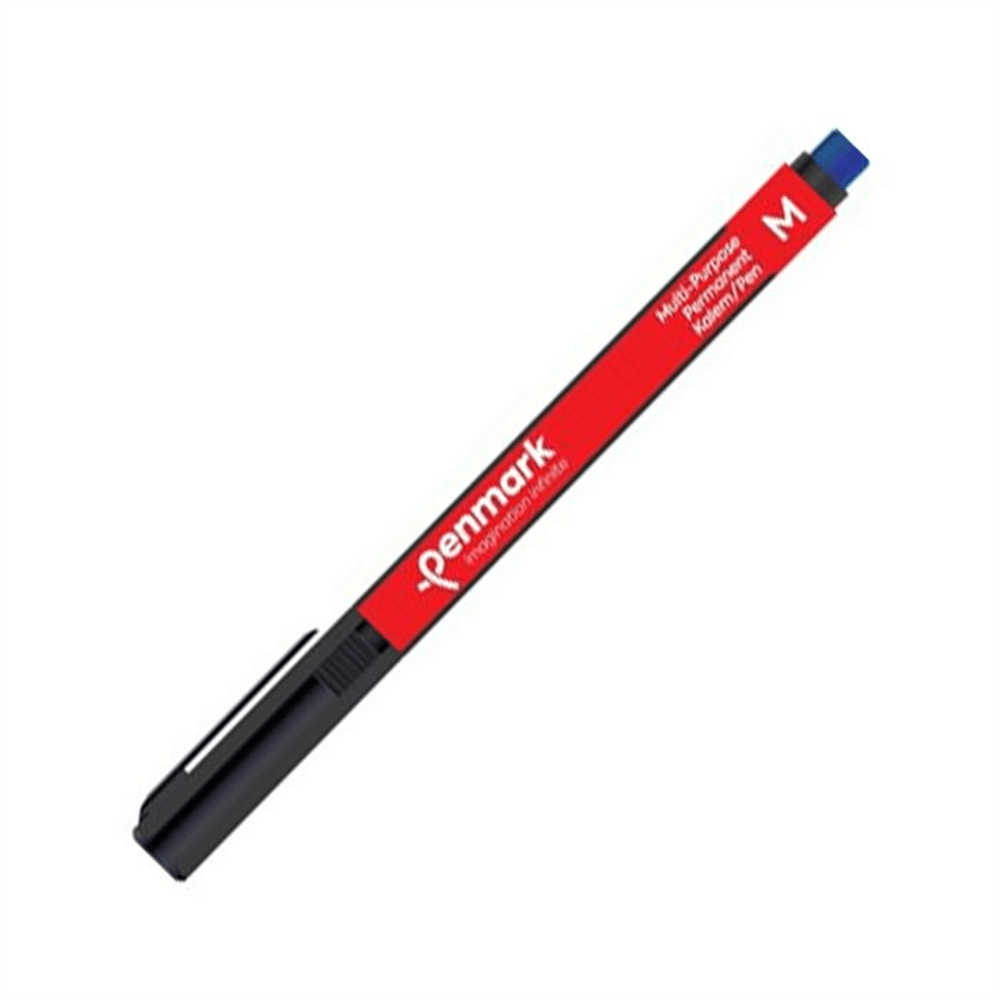 Penmark Asetat Kalemi Siyah (M) Orta Uçlu Çok Amaçlı - HS-206-02