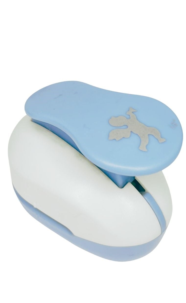 Peri Sekilli Mavi Delgeç Maxi 3,8cm  Bs124