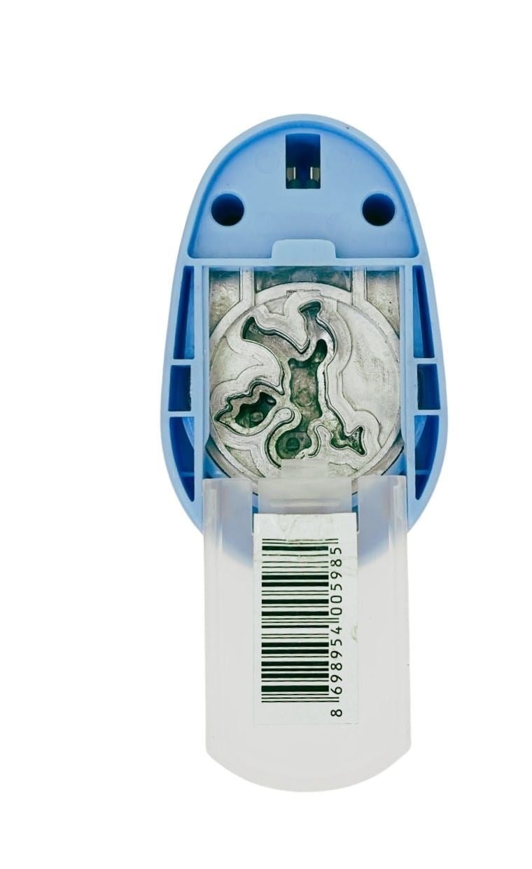 Peri Sekilli Mavi Delgeç Maxi 3,8cm  Bs124