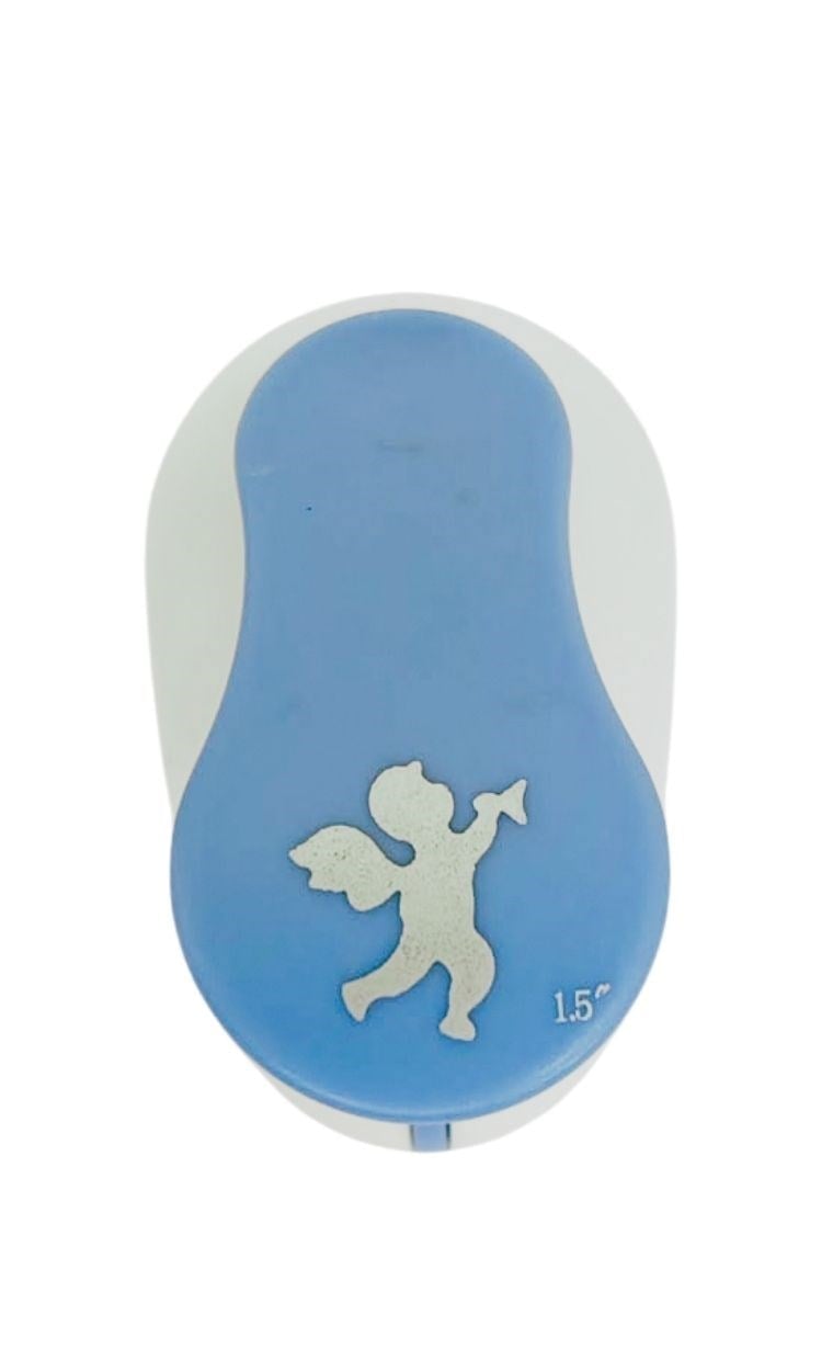 Peri Sekilli Mavi Delgeç Maxi 3,8cm  Bs124