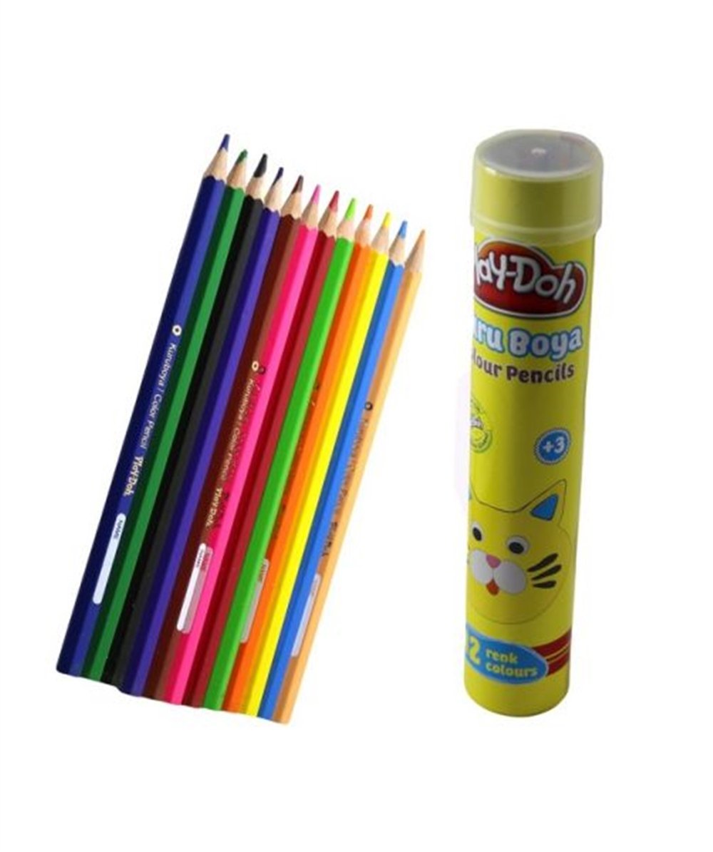 Play-Doh Kuruboya Tüp 12 Renk Ku005