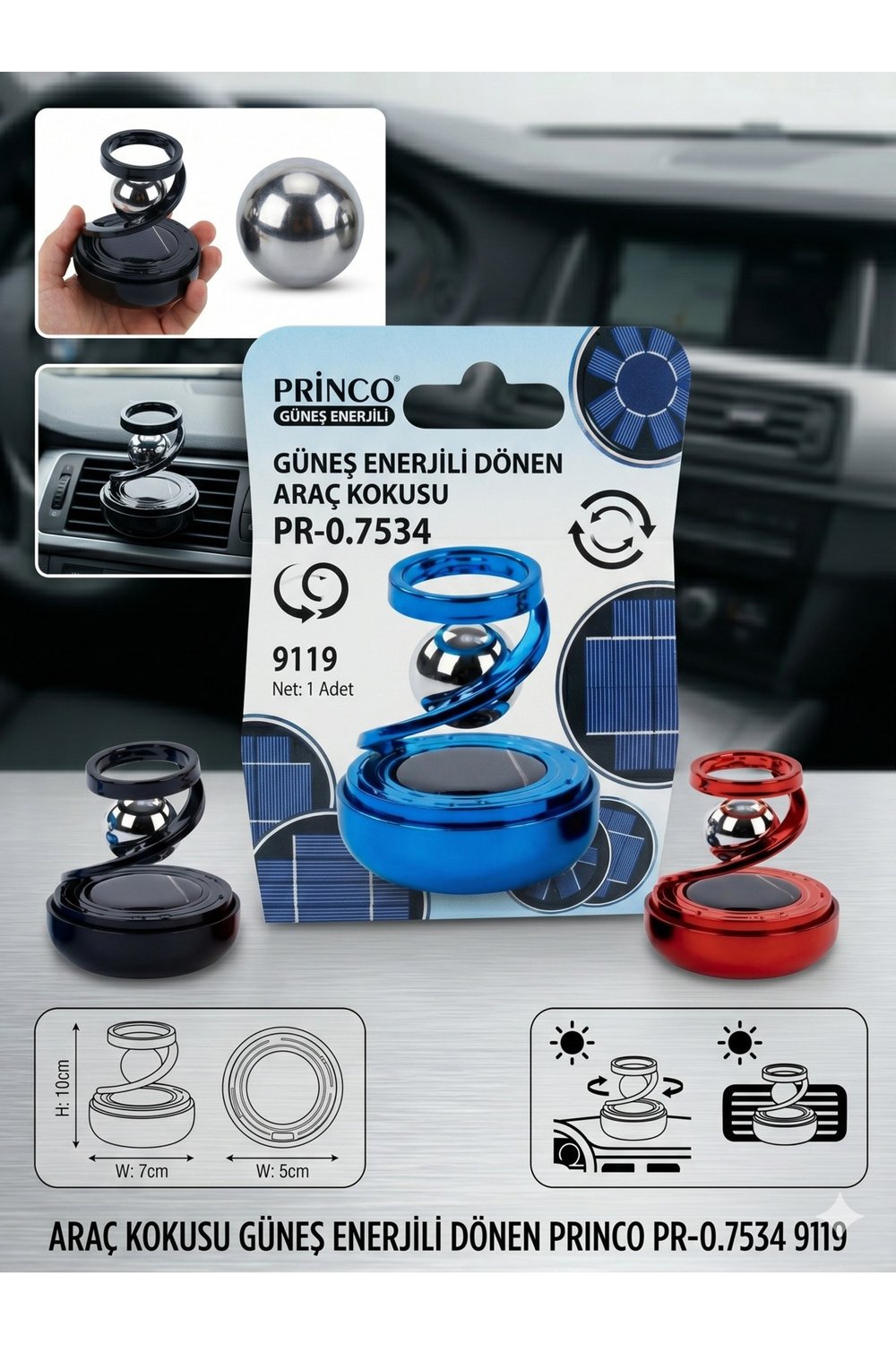 Princo Araç Koku Süsü PR-7534