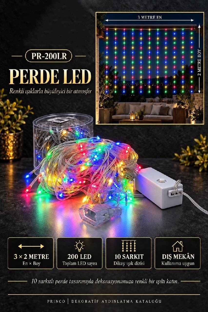Princo PR-200LR LED Aydınlatma