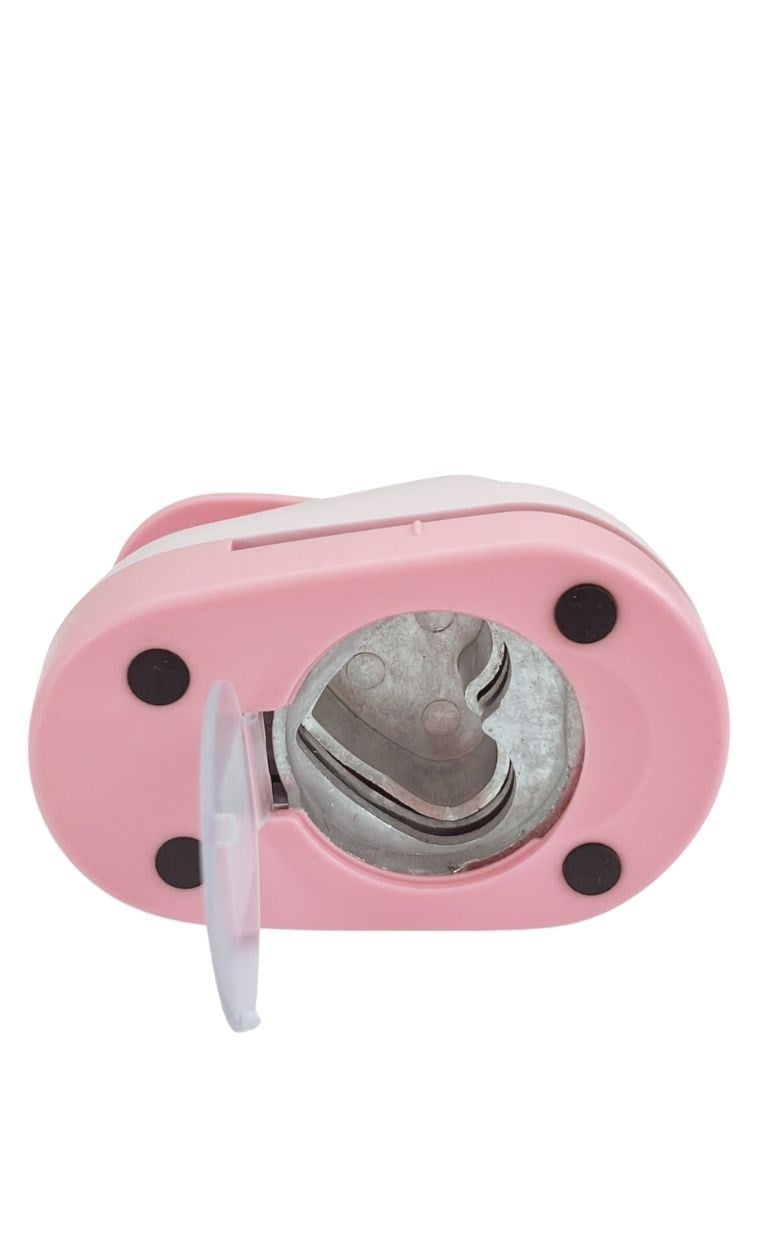 Puti Orta Boy Kalp Şekilli Delgeç 3,8cm 1,5ınc