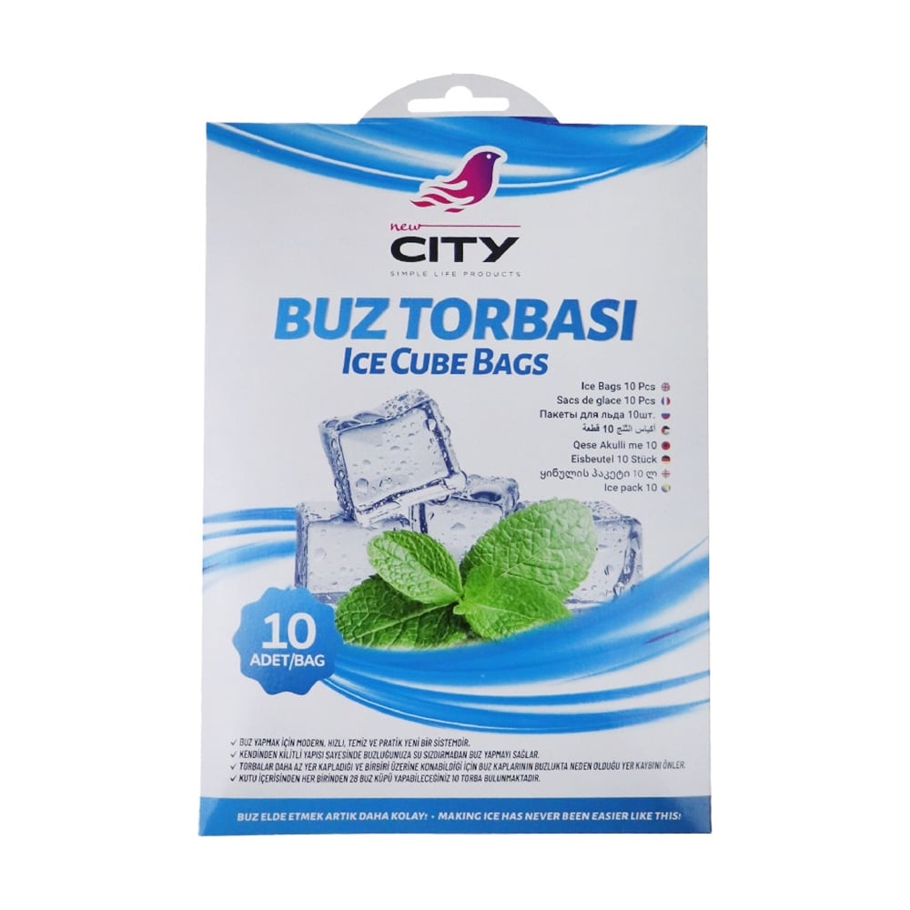 Q Clean Buz Torbası 10 Lu T-298