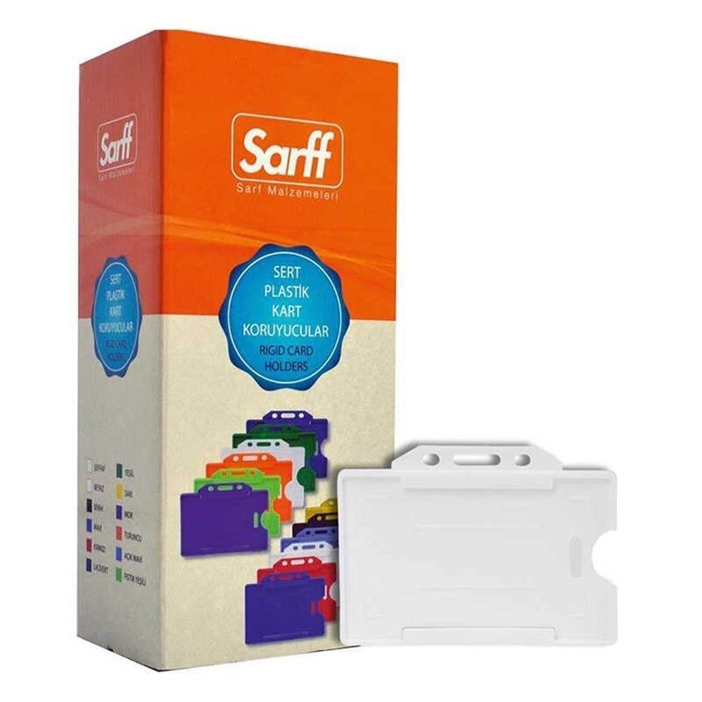 Sarff Kart Muhafaza Beyaz