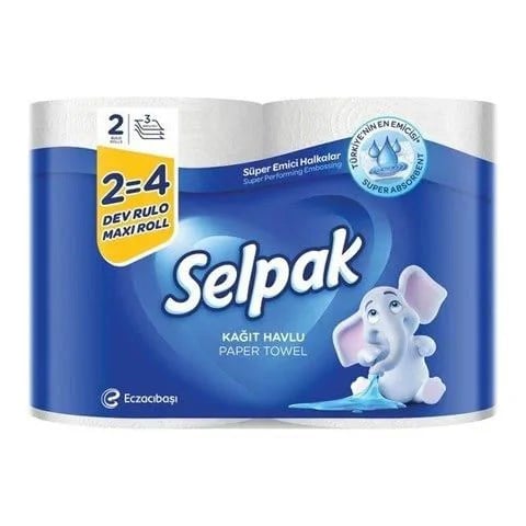 Selpak Dev Kağıt Havlu 2 Li