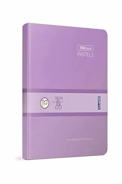 Spiralli Plastik Kapaklı A4 120 Yaprak Kareli Defter