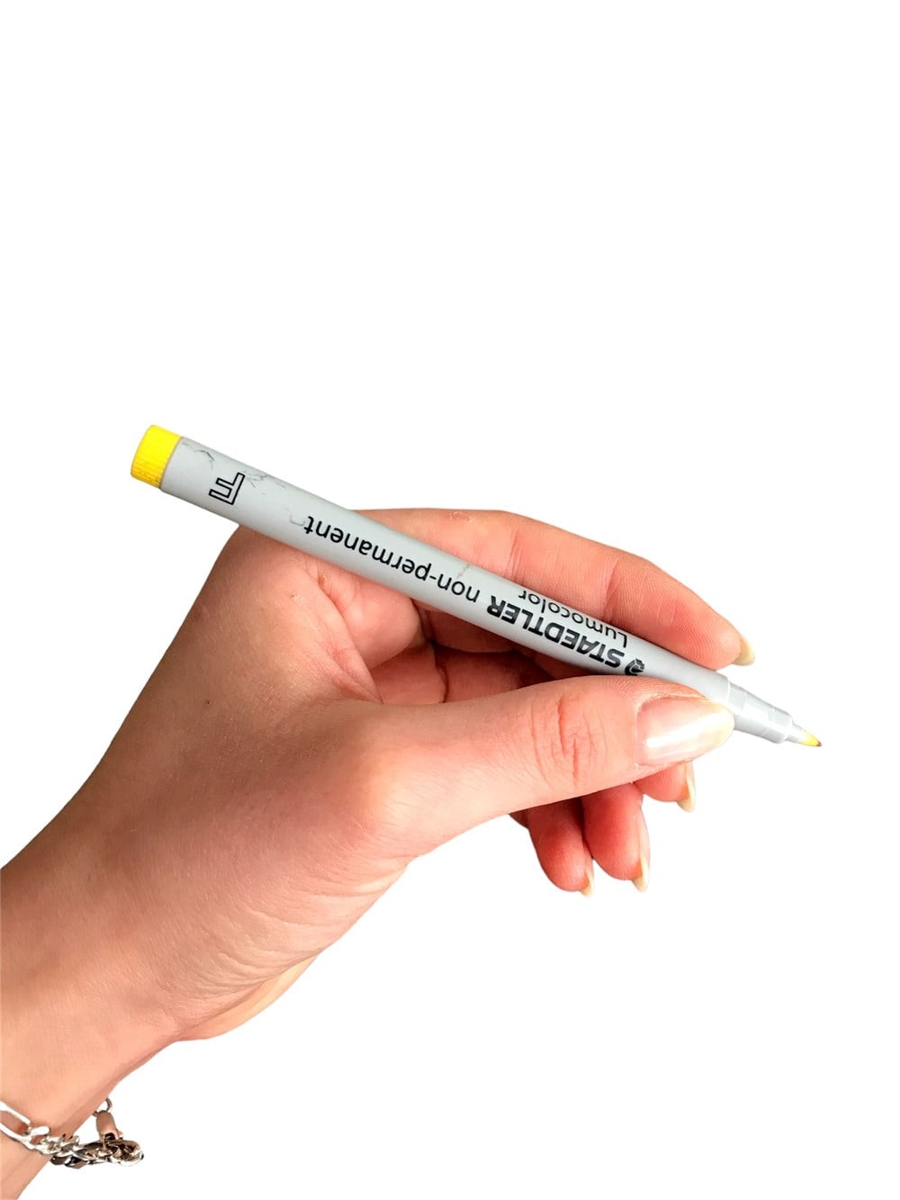 Staedtler Cd Dvd Kalemi Sarı F Lumocolor 