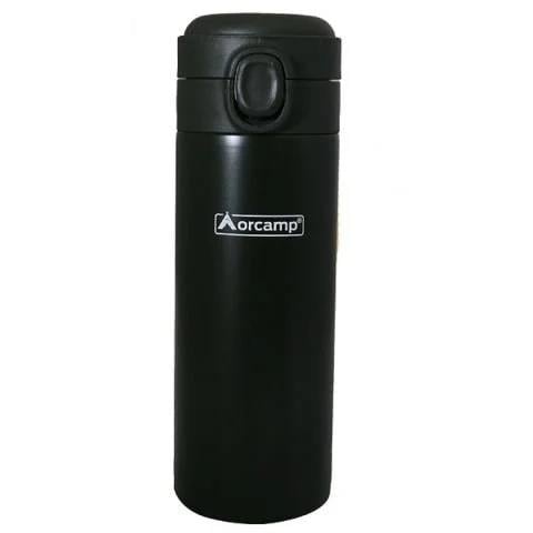 420 ml paslanmaz çelik termos siyah