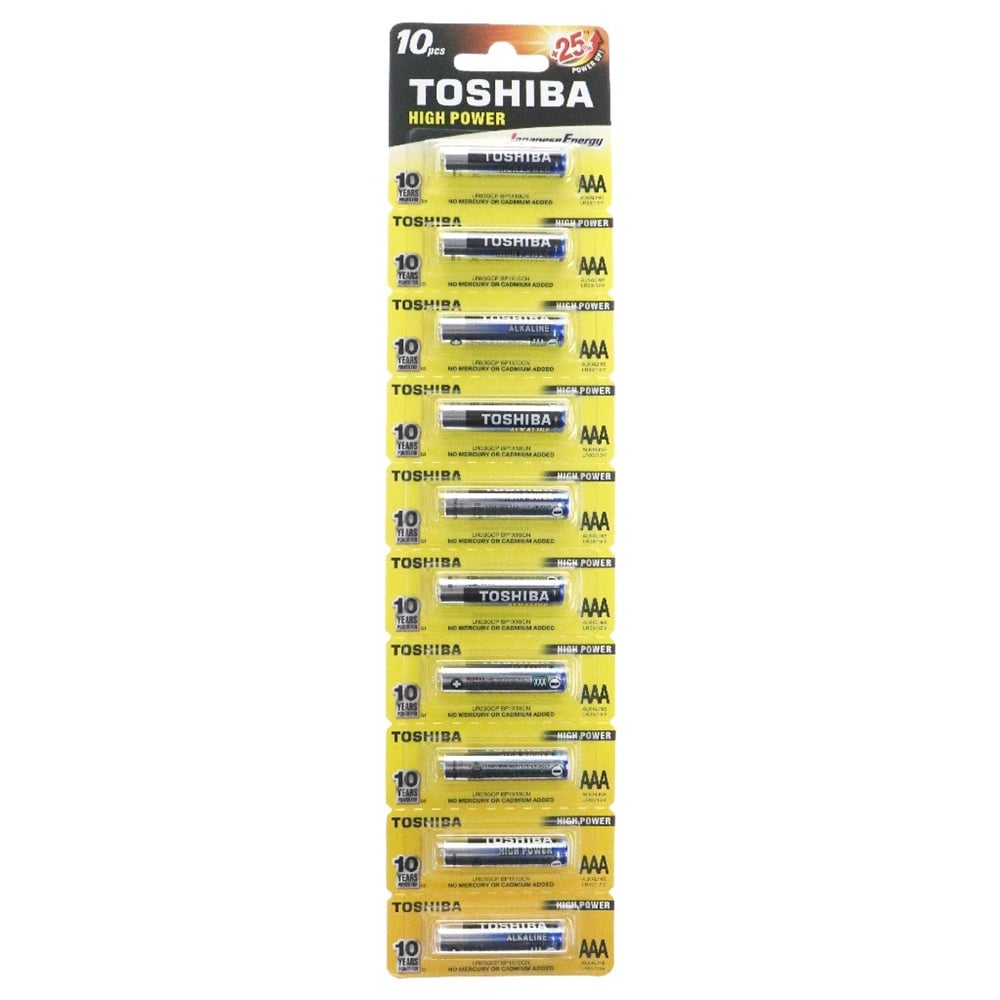 Toshiba Alkalin İnce Pil