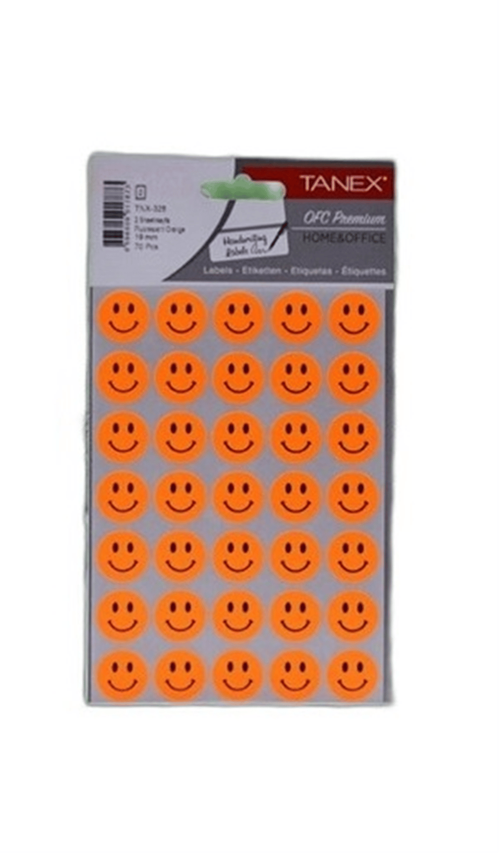 Turuncu Emoji Etiketi