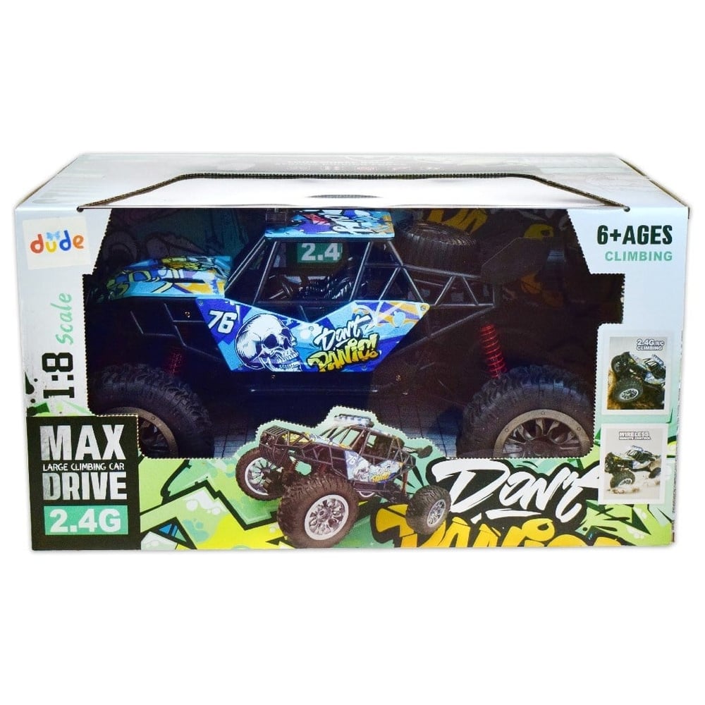 Uzaktan Kumandalı 1:8 4 Çeker Alaşımlı Off-Road Araba 2.4 GHz RQ3053
