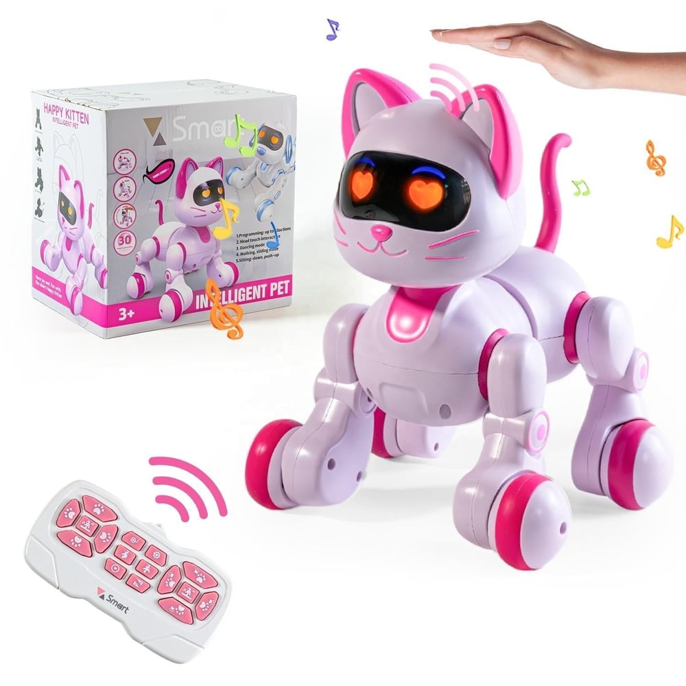 Uzaktan Kumandalı Dans Edebilen Robot Kedi SH40194
