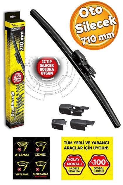 Vette Plus Multifit Araç Sileceği 710 mm