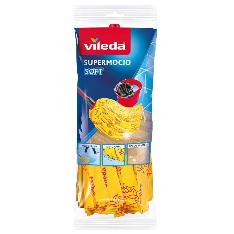 Vileda %30 Microfiberli Soft Paspas