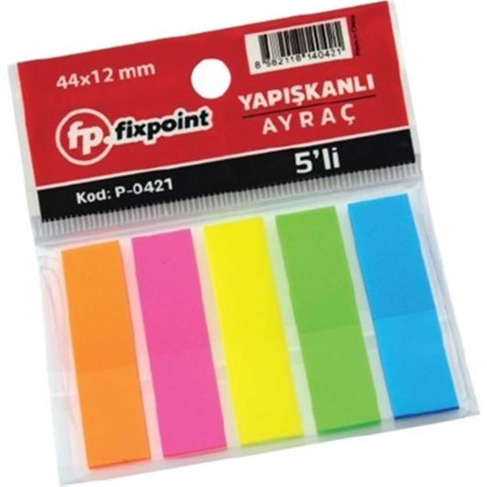 Yapışkanlı Ayraç 5li