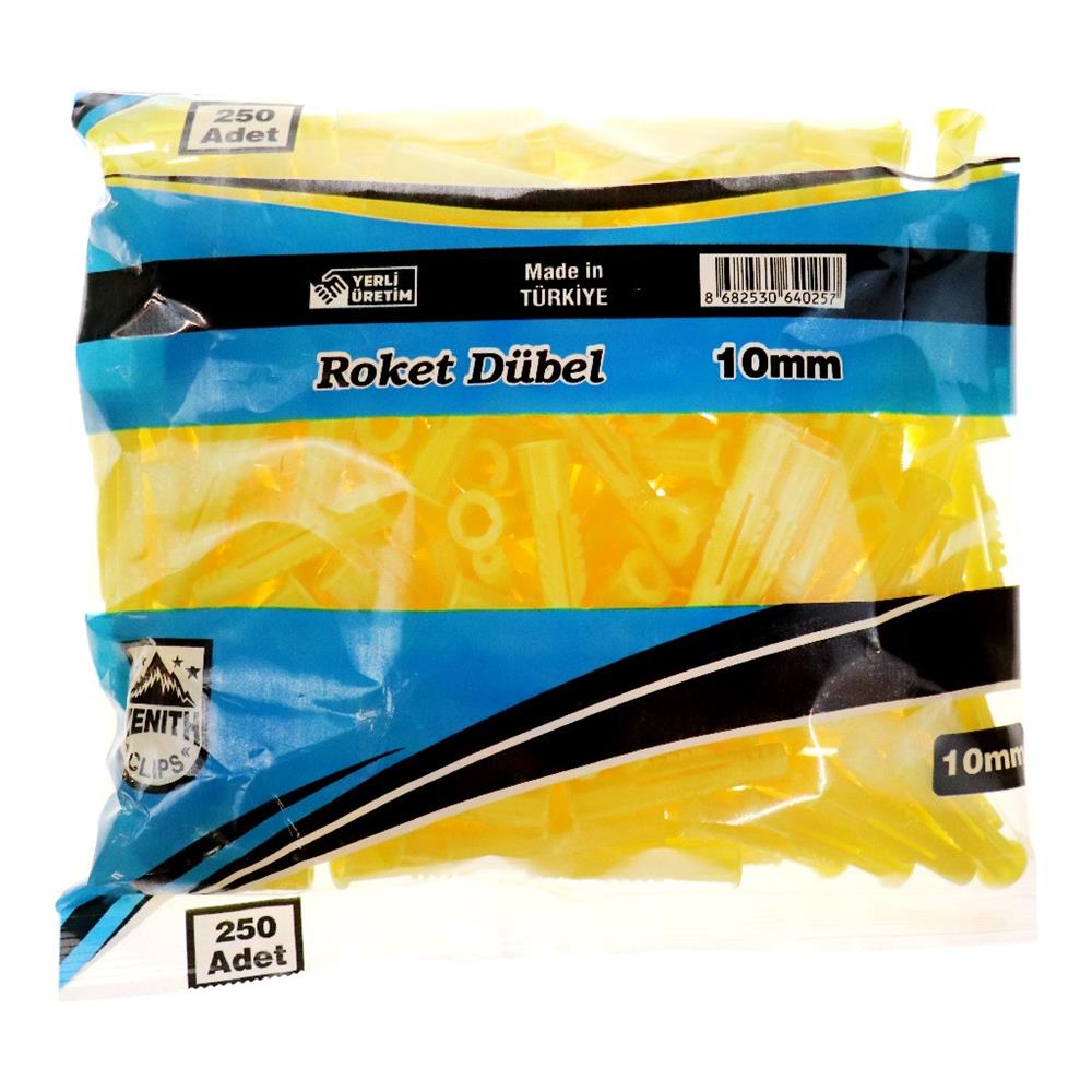 Zenıth Roket Dübel 10mm Pk:250