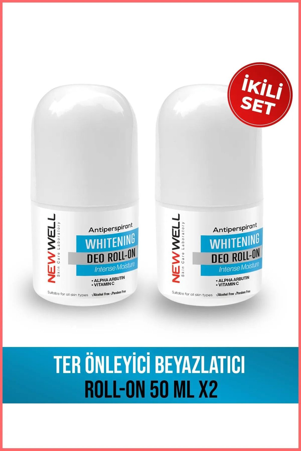 2 ADET BEYAZLATICI TER ÖNLEYİCİ ROLL ON