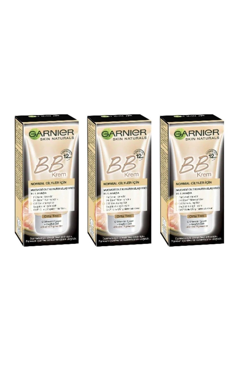 bb krem orta ton 3 lü 18 ml