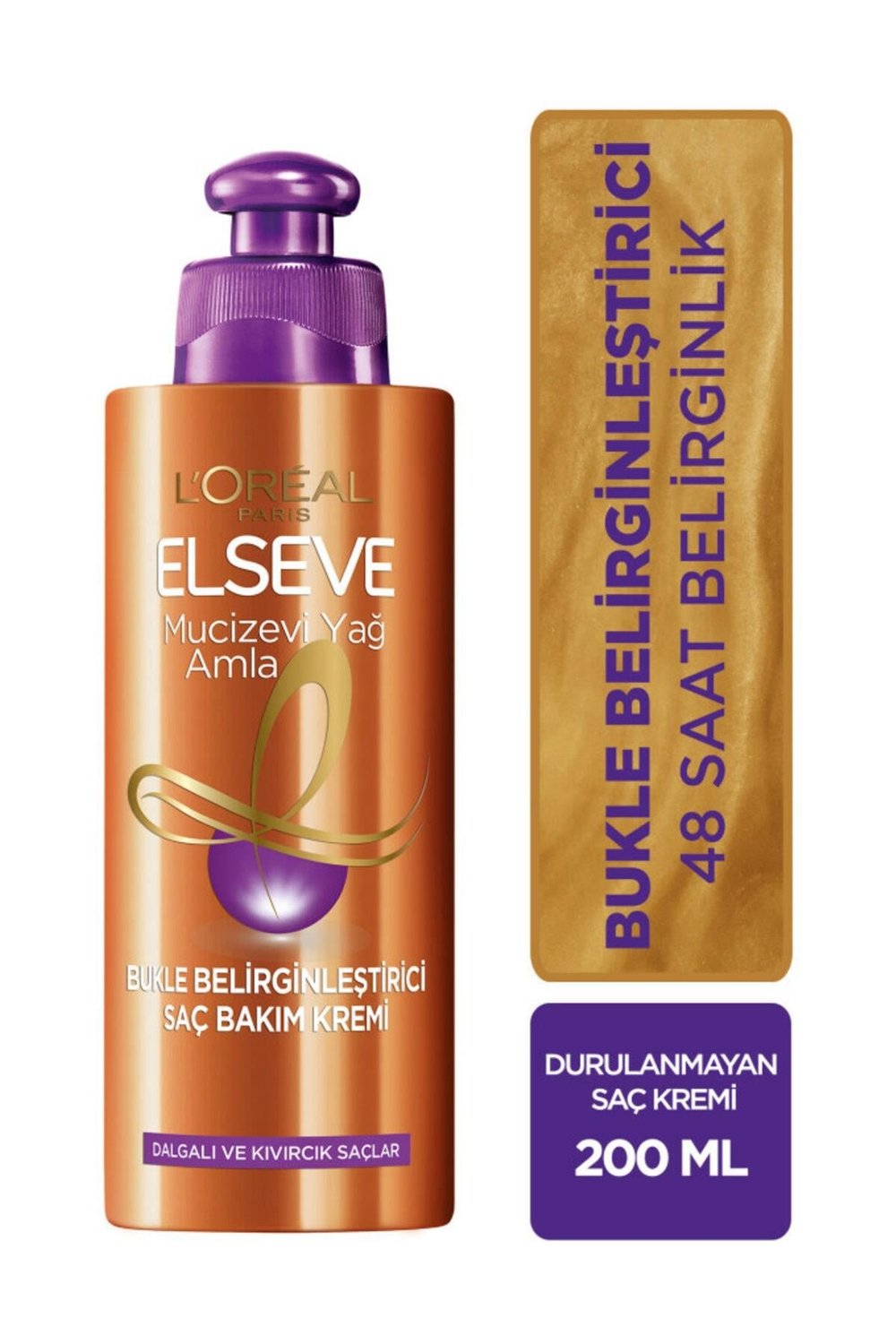 Elseve Bukle Belirginleştirici Saç Bakım Kremi 200Ml