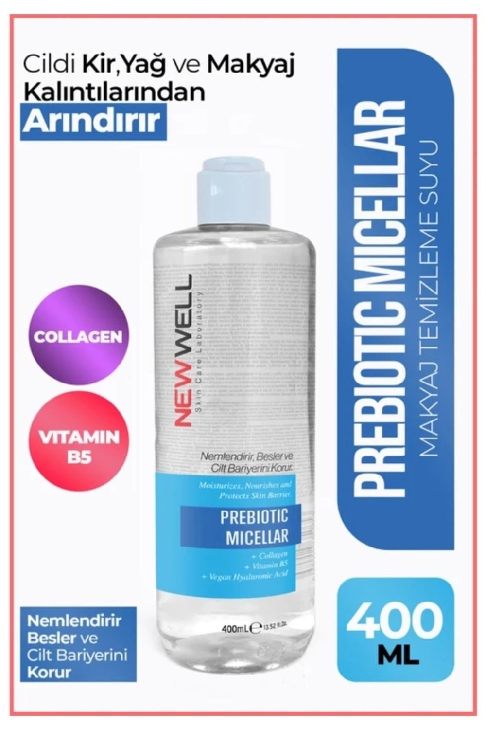 Prebiotic Micellar-Makyaj Temizleme Suyu 400ml