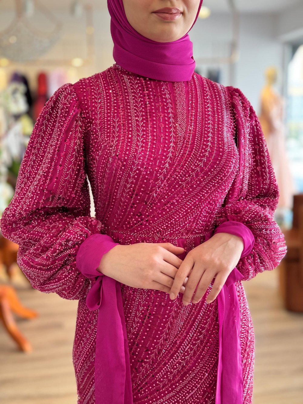 Roza Elbise