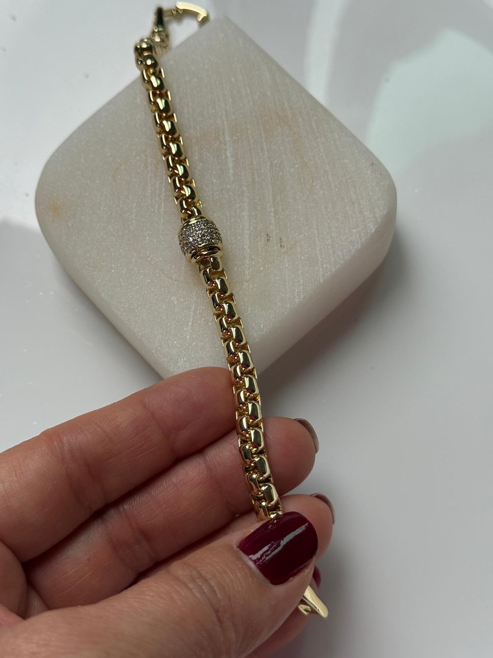 Vip 14k Arnavut Bilekliği