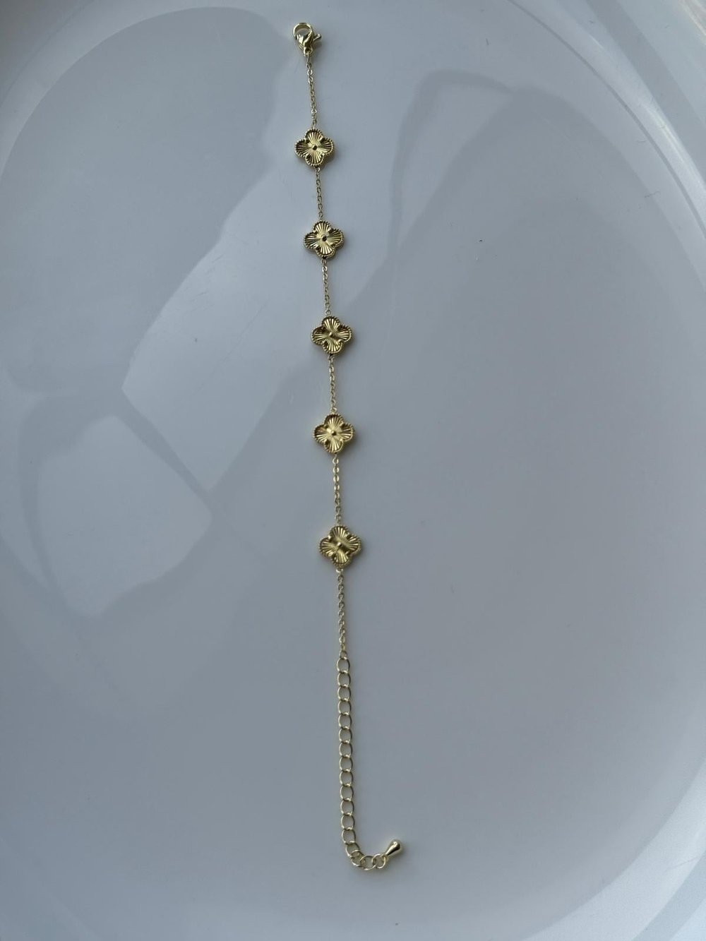 Vip  14k Dore Yonca Bileklik