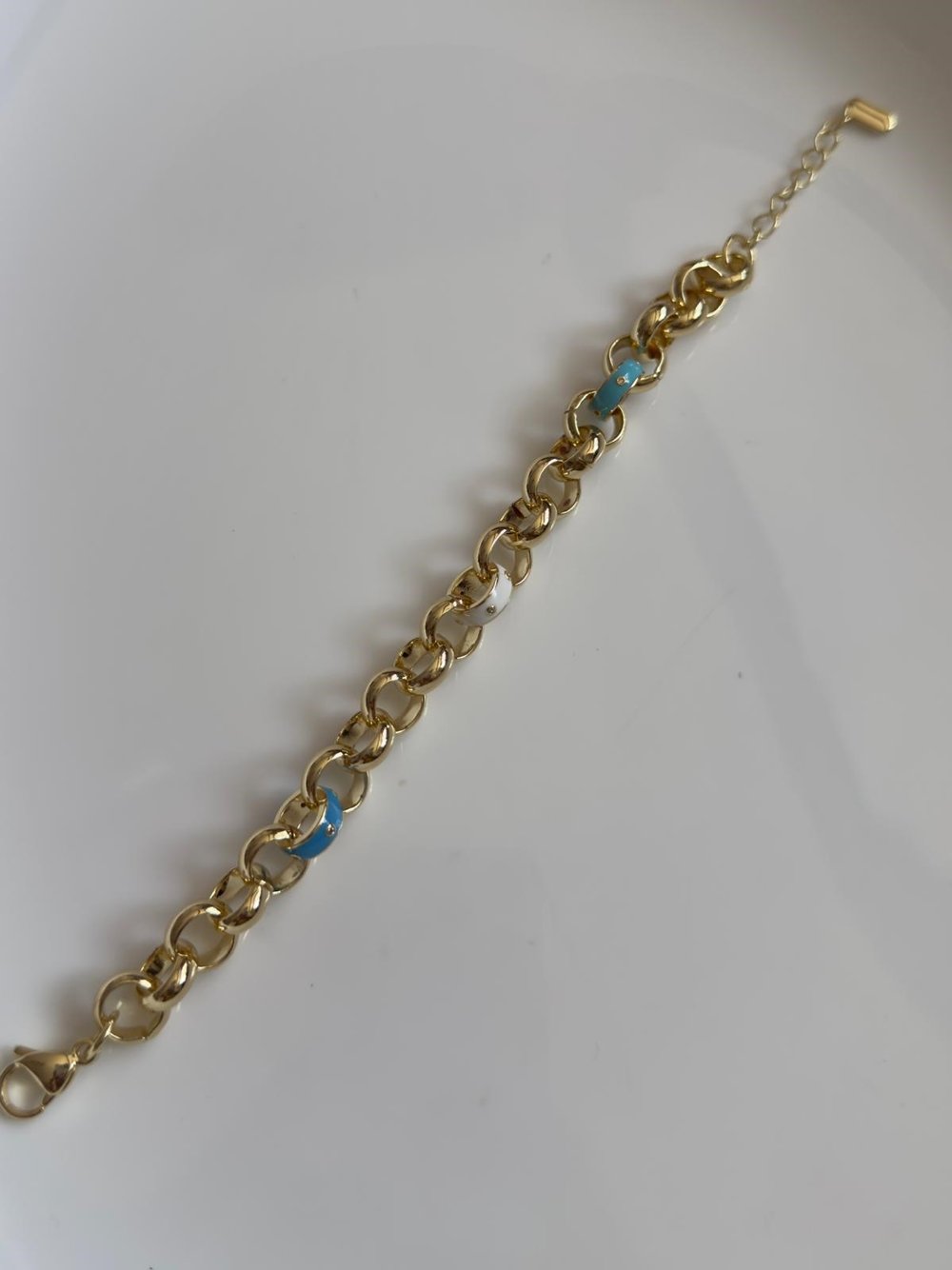 Vip 14k  İç İçe Geçmeli Daire Model Bileklik