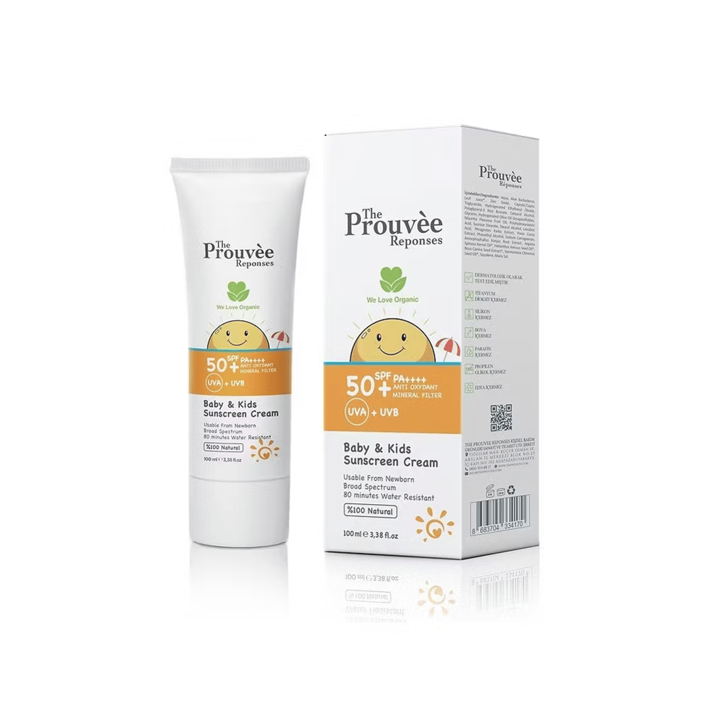 The Prouvee Reponses 50 Spf Bebek Çocuk Güneş Kremi 100Ml