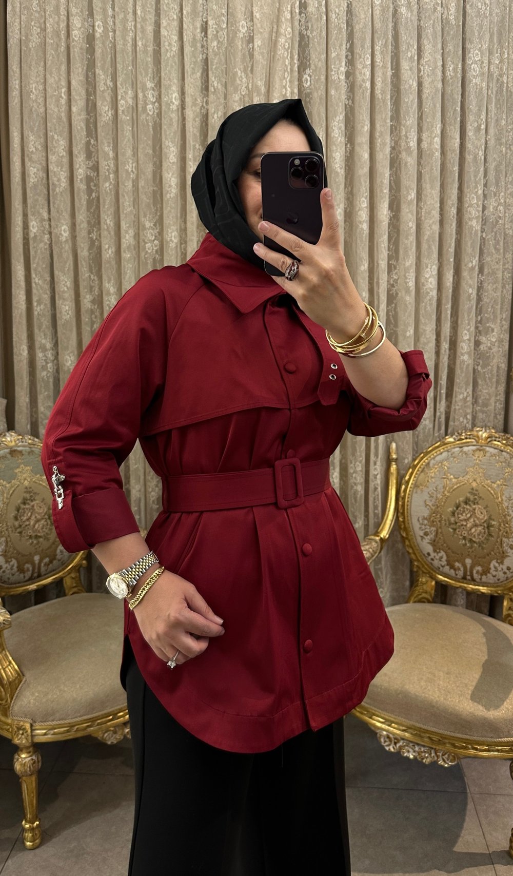 Retro Trench-Coat