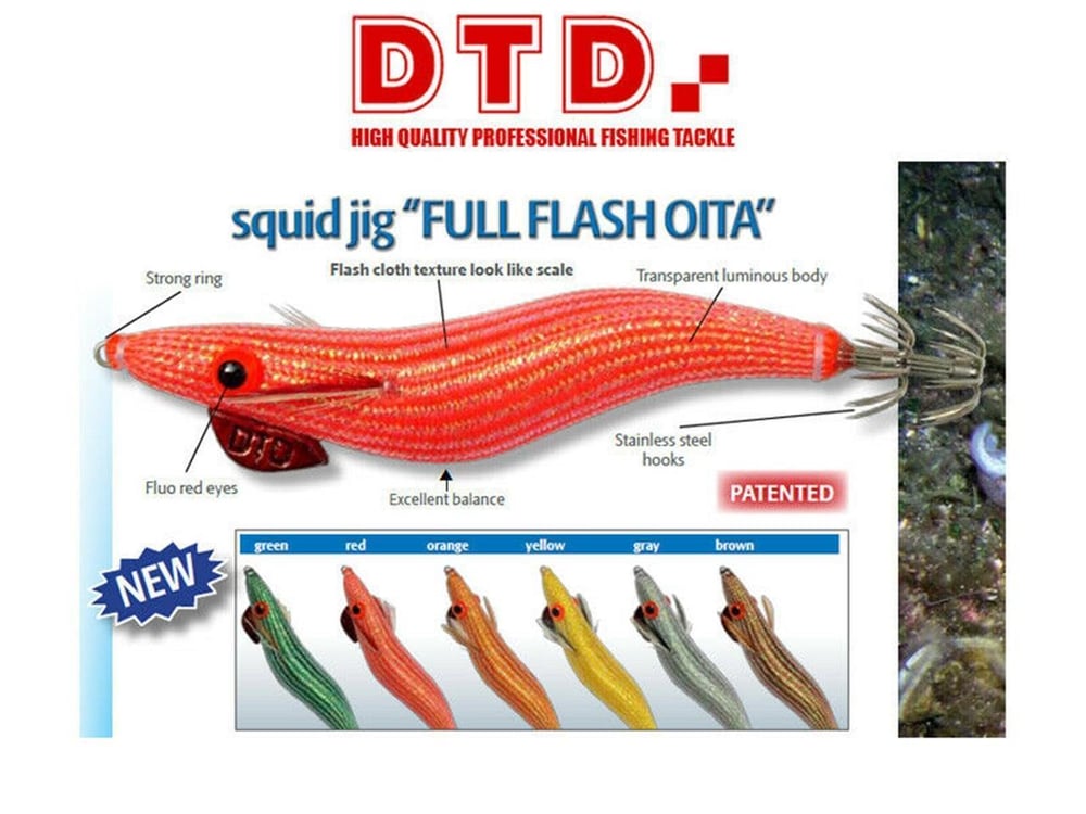 DTD Retro OITA 3.0 Glow Sinking Speed 96 mm 16.2 gr Kalamar Zokası