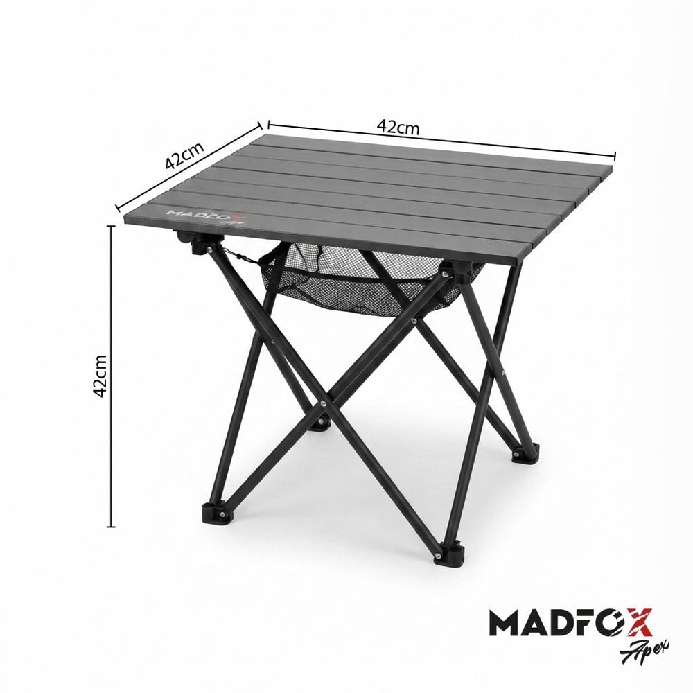 Madfox Apex Katlanabilir Alüminyum Kamp Masası (Motorcu Masası)