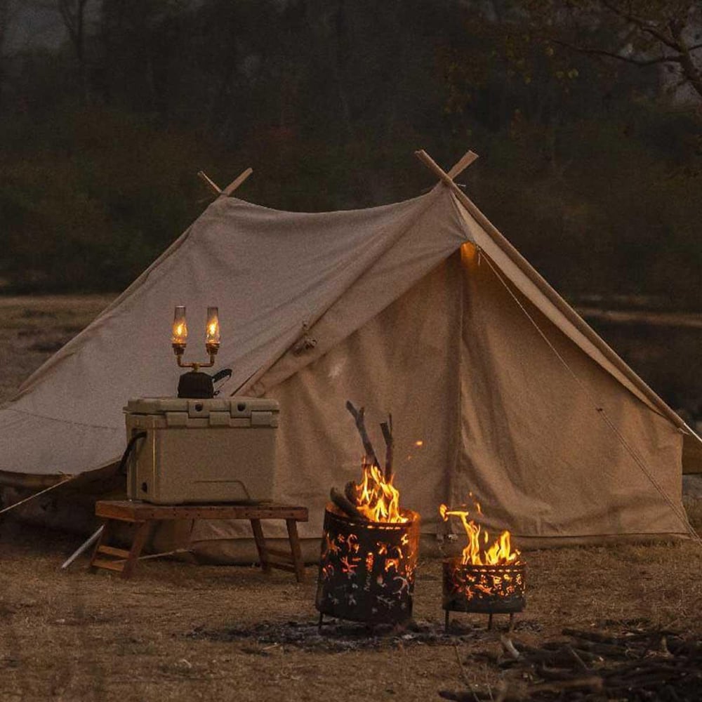 Naturehike Extend 4.8 Eaves Tower Pamuklu Aile Glamping Çadırı
