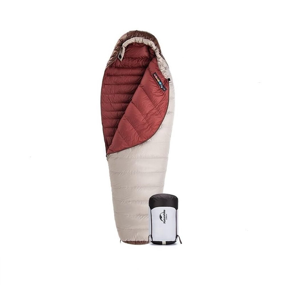 Naturehike M/880G Snowbird Ördek Tüyü Mumya Uyku Tulumu -35°C