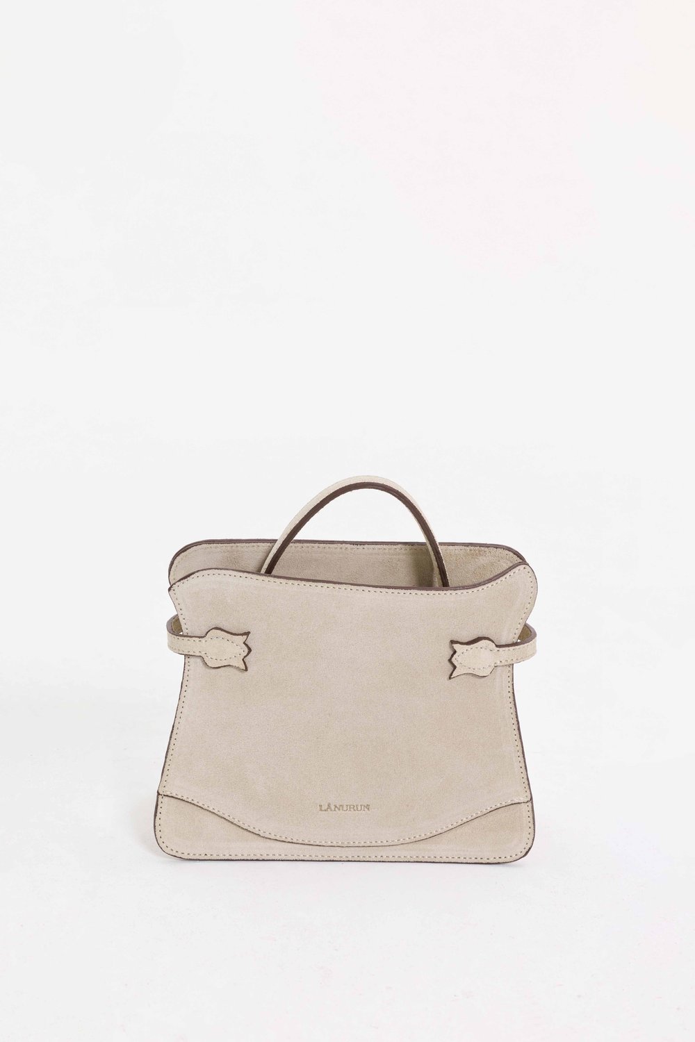 NUVE 01 MİNİ BEİGE SUEDE BAG