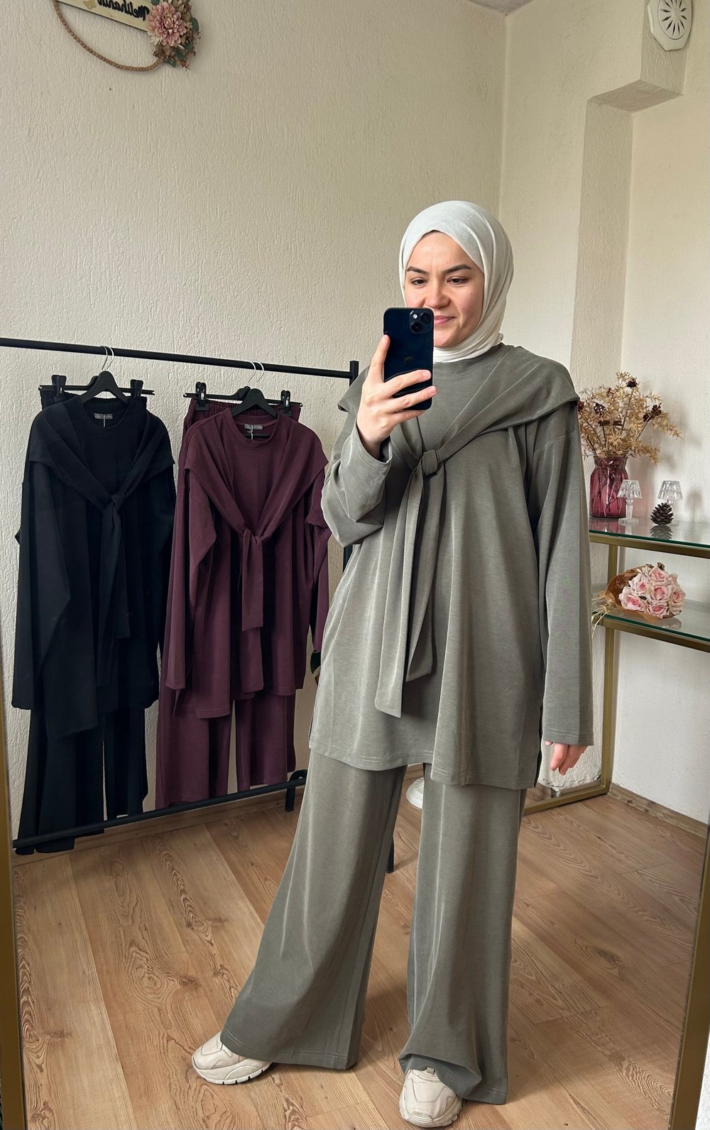 Bağlamalı Oysho Petek Takım HAKİ