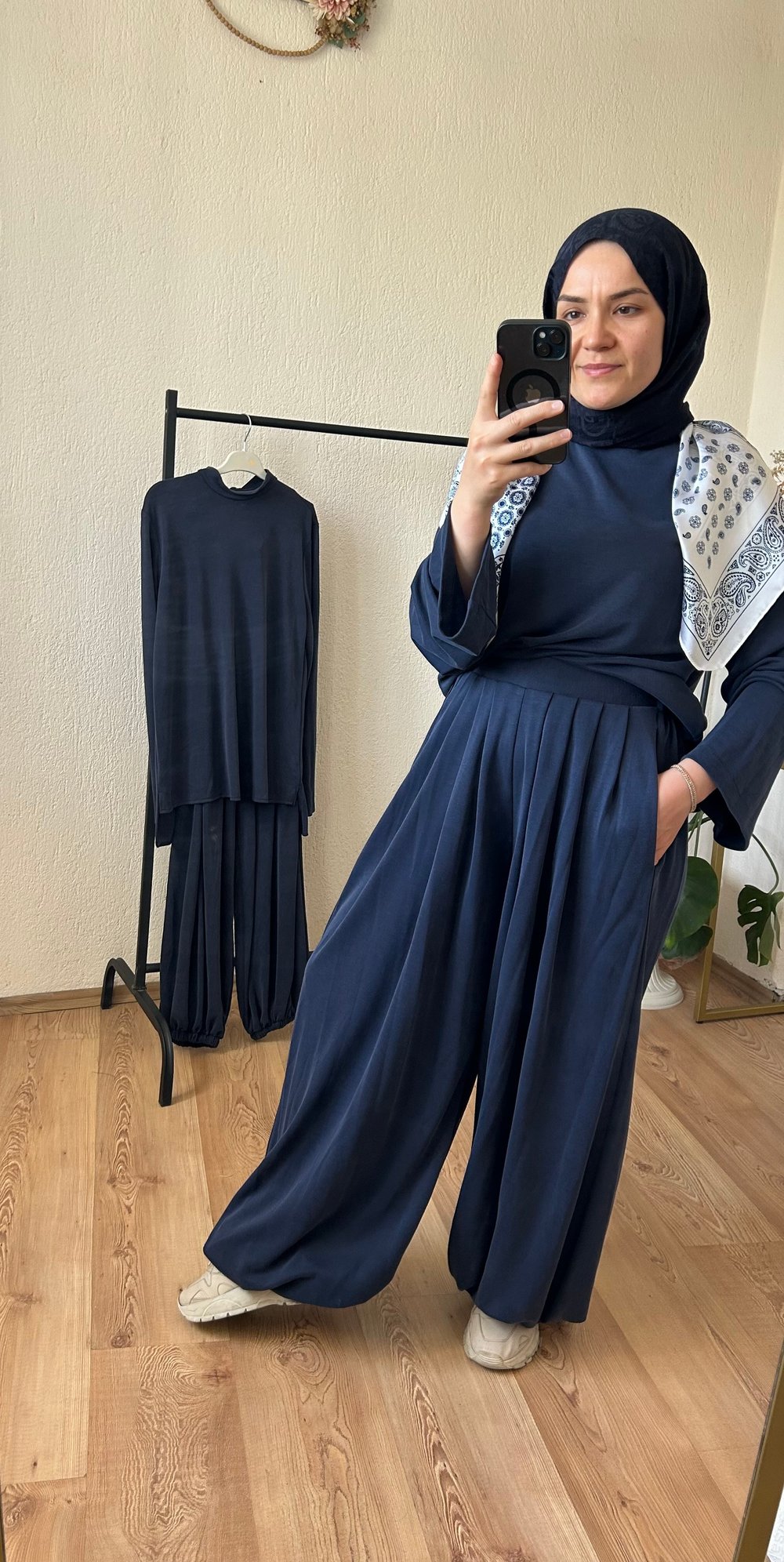 Oysho Pike Kumaş Şalvarlı Takım 