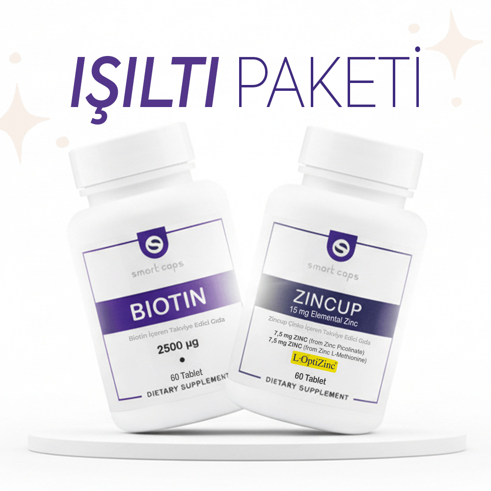 BIOTIN - Smart Caps ZincUP Çinko 60 Tablet