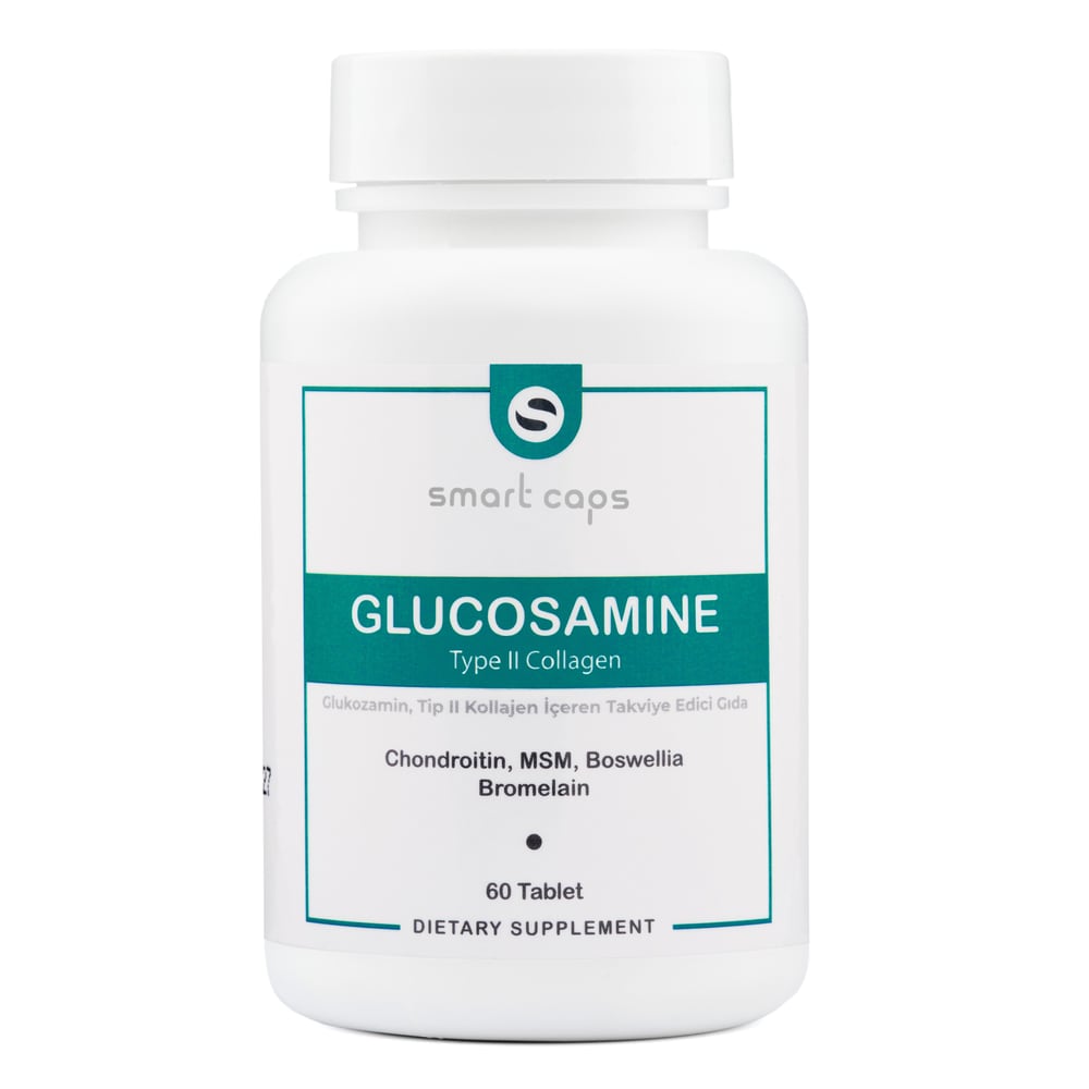 Smart Caps Glukozamin Tip II Kolajen 60 Tablet