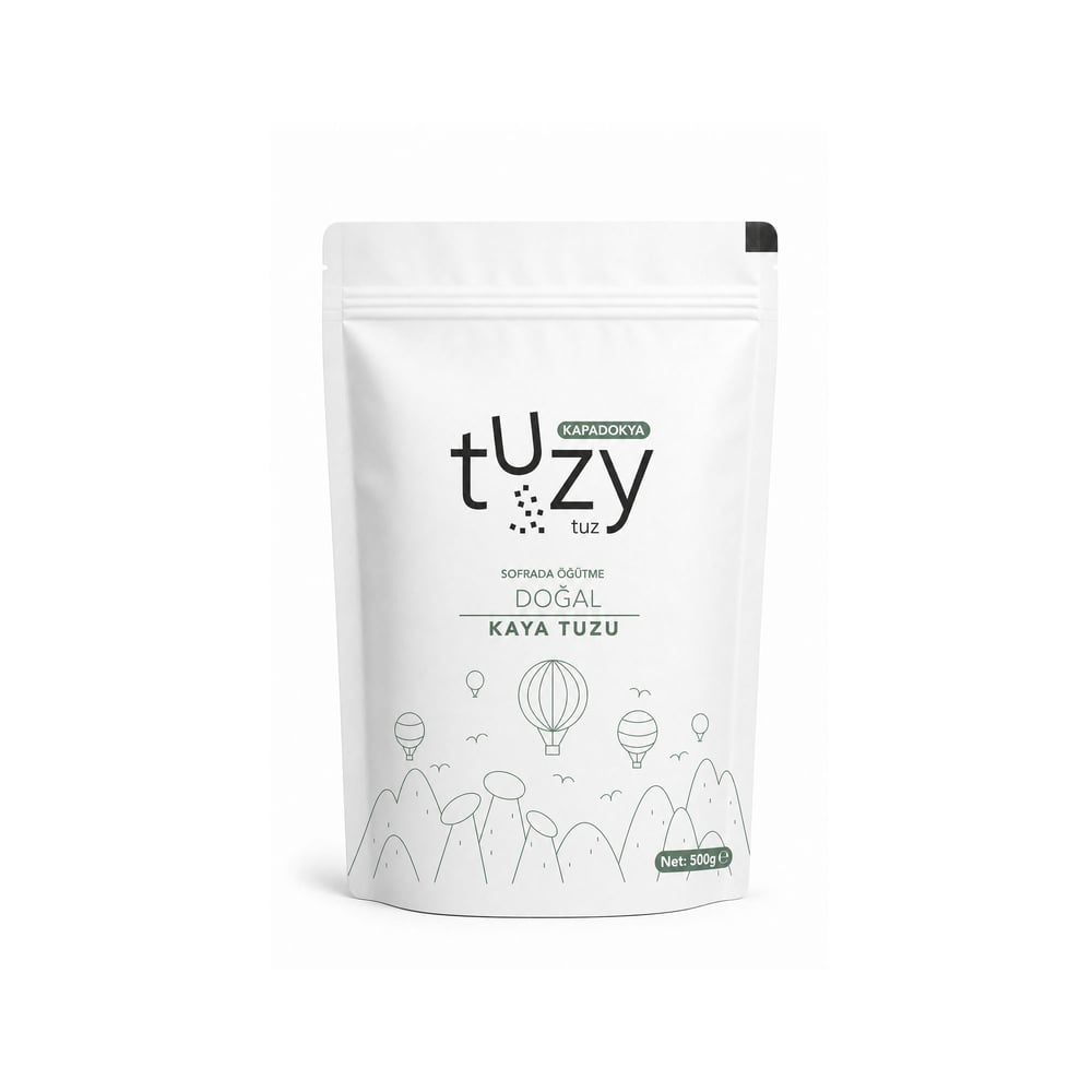 TUZY KAPADOKYA SFR ÖĞT DOĞAL KAYA SOFRA TUZ 500 G