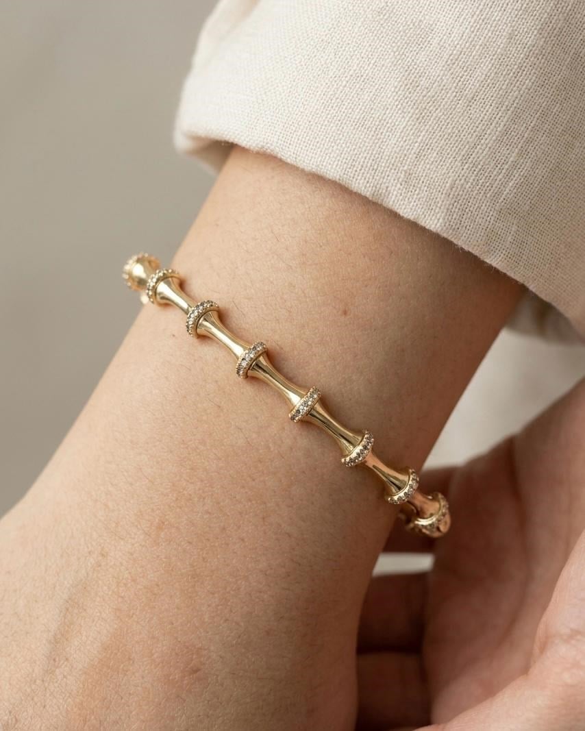 14K Xuping Full Bambu Model Kelepçe