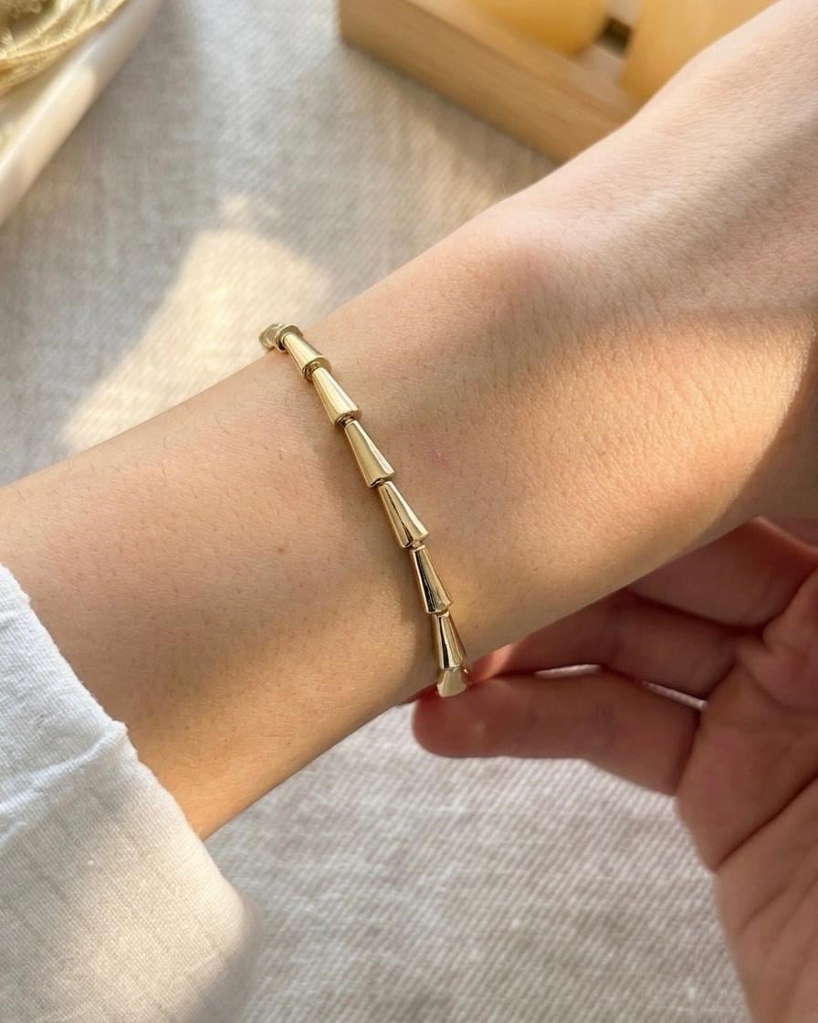 VIP Gold Minimal Bileklik