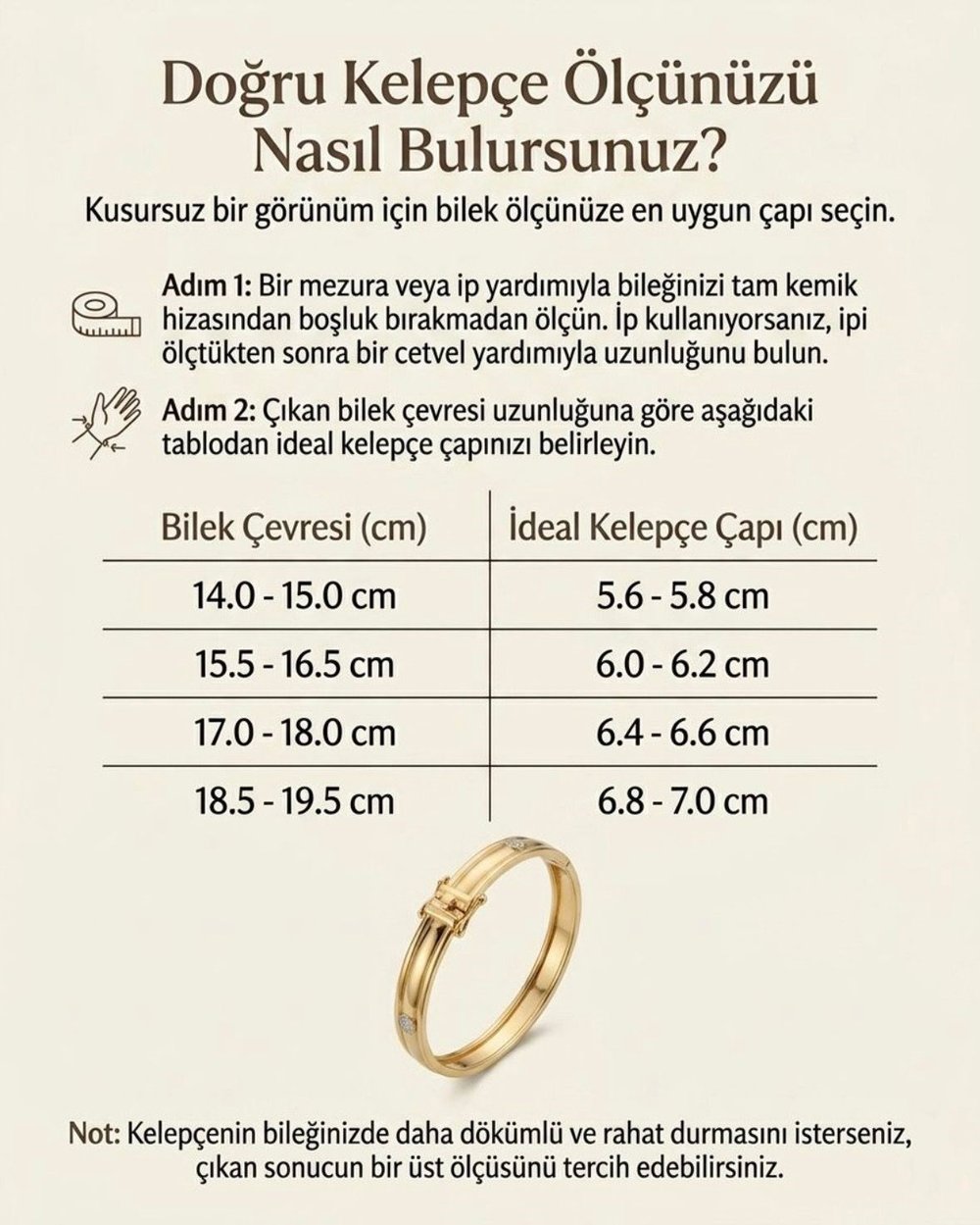 Xuping Flavia Gold Kelepçe
