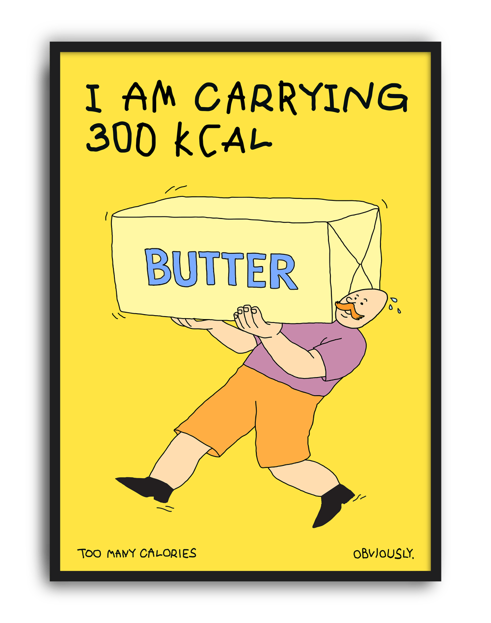 300 Kcal Butter by Anna Matevosian